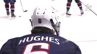 Jack Hughes 2018 IIHF U18 Highlights [upl. by Idahs]