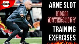 Arne Slot High Intensity Training Exercises [upl. by Earleen]