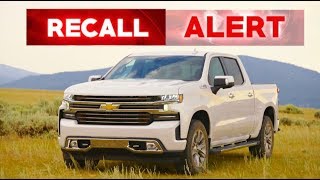 Recall 2020 Chevy Silverado and GMC Sierra 1500 [upl. by Ludwig38]