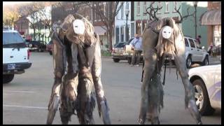 4 Legged Stilt Costumes  Handmade [upl. by Eidnew]