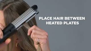 Create gorgeous longlasting curls with less damage  Cool Air Styler from InfinitiPro by Conair [upl. by Eyde]