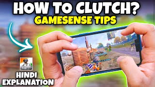 How to Clutch 1v4 in BGMI   Close Range Tips Game Sense Tips for BGMI  BGMI GAMEPLAY [upl. by Marni]