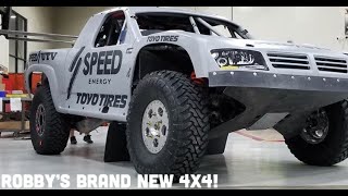 Robby Gordon debuts NEW 4X4 Trophy Truck [upl. by Tita]