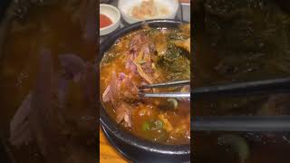 Trying Korean Food food travel koreanfood korea foodie foodies love [upl. by Jonette]