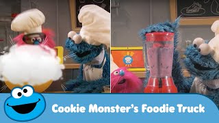 Cookie Monsters Foodie Truck  Monster Smoothie and Breakfast  Hindi [upl. by Aliwt294]