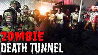 Can US Army Cross ZOMBIE DEATH TUNNEL  Men of War Zombies Mod Battle Simulator [upl. by Seamus]