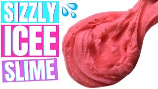 HOW TO MAKE ICEE SLIME EASY SIZZLY INFLATABLE SLIME RECIPE [upl. by Wallis]