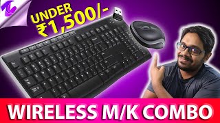 🔥Wireless Keyboard and Mouse Under Rs 1500 Logitech MK270r Review [upl. by Ormsby]