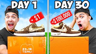 I Traded Fake Nikes Into 100000 Nikes In 30 Days [upl. by Cheshire]