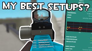 MY FAVORITE SETUPS IN PHANTOM FORCES [upl. by Kcirdet]