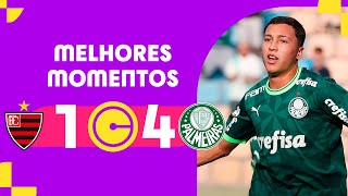 OESTE 1 X 4 PALMEIRAS  MELHORES MOMENTOS  RODADA 3  FASE DE GRUPOS  COPINHA 2024 [upl. by Jacquetta]