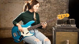 Fender Vintera II 60s Jazz Bass  Demo and Overview with Allee Fütterer [upl. by Niamart]