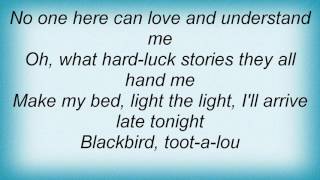 Ella Fitzgerald  Bye Bye Blackbird Lyrics [upl. by Godden]