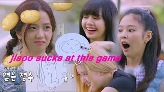 ENG SUB BLACKPINK doing the draw on my back challenge [upl. by Adeuga]