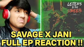 SAVAGE AND JANI NEW EP  REACTION [upl. by Rowland]