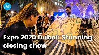 Expo 2020 Dubai Stunning closing show [upl. by Paloma]