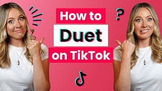 How to Duet on TikTok in 2022 Easy Tutorial [upl. by Ihsar]