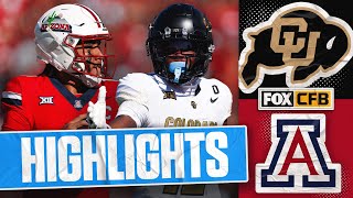 Colorado Buffaloes vs Arizona Wildcats Highlights  FOX College Football [upl. by Elletsyrc278]