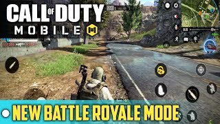 Call of Duty Mobile New Battle Royale Mode Gameplay [upl. by Teirrah]