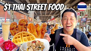 Newest BANGKOK STREET FOOD Market On Sukhumvit Road 🇹🇭 Thai Street Food in Bangkok Thailand [upl. by Gies]