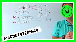 CARACTERÍSTICAS básicas de INTERRUPTOR MAGNETOTÉRMICO  AUTOMÁTICO  TÉRMICO  PIA [upl. by Angelika]