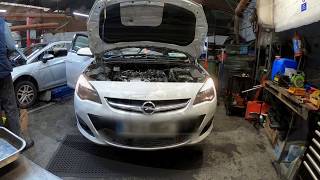 Opel Vauxhall Astra 16 diesel Timing Chain Replacement [upl. by Wichman]