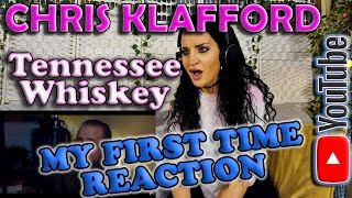 My First Time Reaction to Chris Kläfford  Tennessee Whiskey [upl. by Sheets]