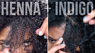 DIY  Dye Gray Hair Black Naturally  Henna  Indigo Step By Step [upl. by Everard]