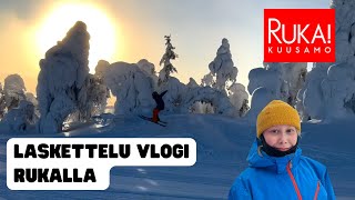 Laskettelu vlogi RUKALLA [upl. by Siari]