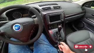 2006 Fiat Croma 19 JTD MultiJet 150 HP  POV Test Drive exhaust sound acceleration and fuel economy [upl. by Rehpotsrik]