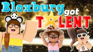 BLOXBURG GOT TALENT [upl. by Millwater703]