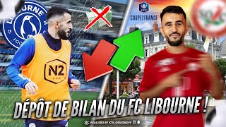 FIN du Fc Libourne et 1er MATCH avec mon nouveau CLUB en COUPE DE FRANCE  AchhLife S2e1 [upl. by Eedissac]