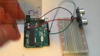 How To Use an Arduino with an Ultrasonic Sensor HCSR04 [upl. by Franciska]