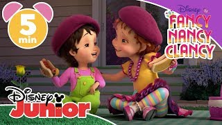 Fancy Nancy Clancy  Top 5 Big Sister Moments 💖  Disney Kids [upl. by Shannen438]