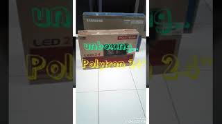 Cara memasang tv led polytron 24quot [upl. by Midian]