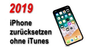 iPhoneiPad auf Werkeinstellungen zurücksetzen ohne iTunes [upl. by Sevy]