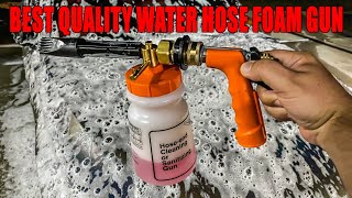 Best Quality Water Hose Foam Gun  Gilmour [upl. by Aerbua]