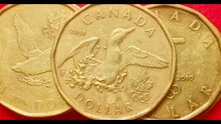 Rare Canadian Dollar Coins  Only 511 Million Produced [upl. by Meriel]