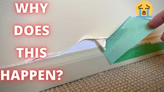 Tape Peeling Off Paint [upl. by Adiesirb]