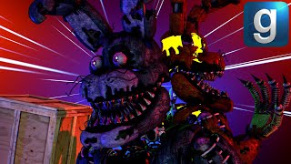 Gmod FNAF  Nightmare Bonnie And The Bunny Box War [upl. by Barthol]