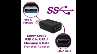 USB C to A Adapter How you can and CAN NOT use it [upl. by Stempien]