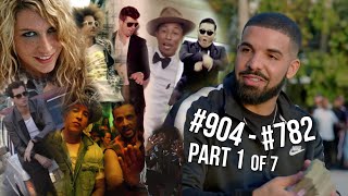 EVERY Hit Song of the 2010s Ranked 904 Songs Part 1 of 7 [upl. by Sosthena]