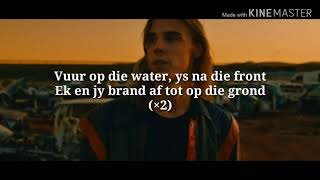 Elandré  Vuur Op Die Water LyricsLirieke [upl. by Tamarra]