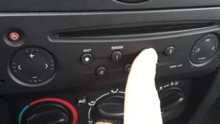 Renault Clio 12 Radio anzeige defekt [upl. by Selin]