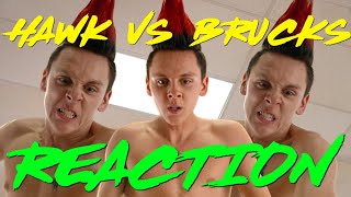 HAWK DESTROYS BRUCKS  Cobra Kai Season 3 Reaction [upl. by Spancake441]