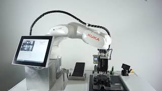 VISOR® Robotic KUKA App for Vision Camera  SensoPart [upl. by Enomis]