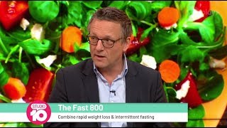 The Fast 800 Author Dr Michael Mosley Answers Our Dieting Questions  Studio 10 [upl. by Teryn]