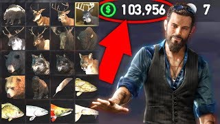 Far Cry 5 100000 Per Hour Easy Money Guide [upl. by Nekcarb]