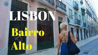 Lisbons Bairro Alto Daytime Walking Tour  Exploring History amp Charm [upl. by Ylekalb264]