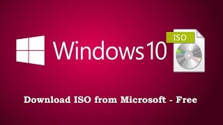 Download Windows 10 ISO From Microsoft  Direct Link [upl. by Etterb]